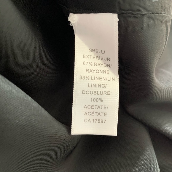 Banana Republic Black Cream Dot A Line Shift Dress - Picture 11 of 12